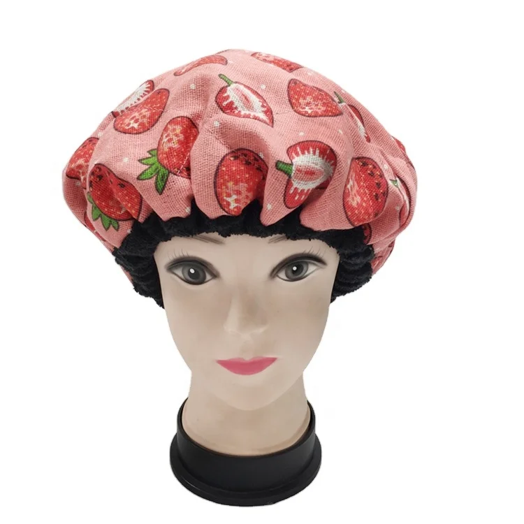 Best Selling Product Reusable Cordless Flaxseed Hair Steaming Deep Conditioning Heat Cap heat treatment cap