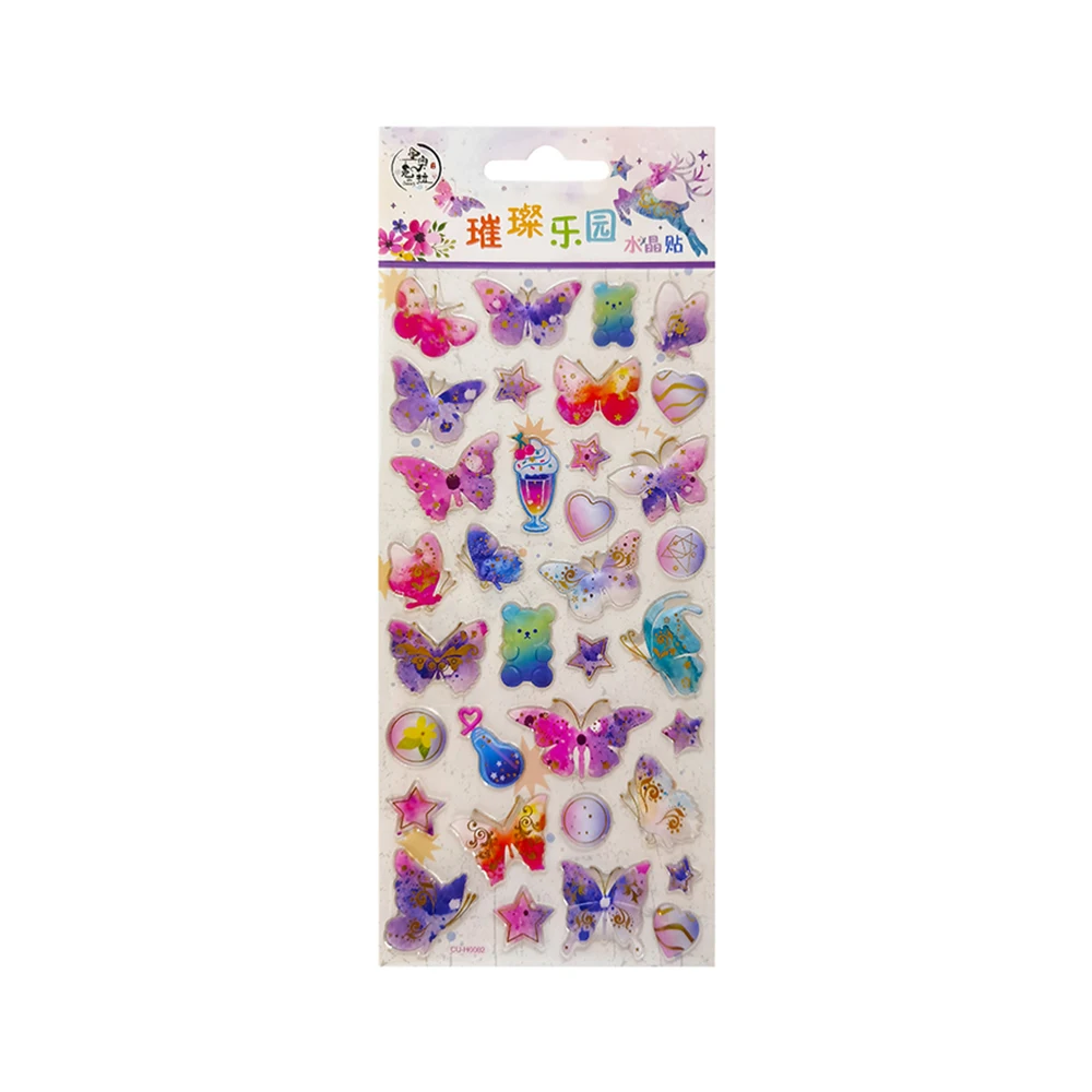 Fairy decal unicorn castle girl stickers decorative sticker