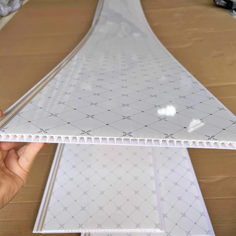 waterproof plastic pvc ceiling bathroom ceiling tiles indoor wall panel interior decoration