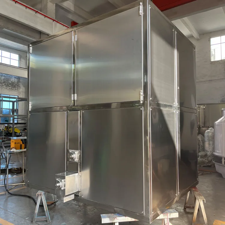 Commercial used high quality 2 Ton ice cube maker making machine for food shop
