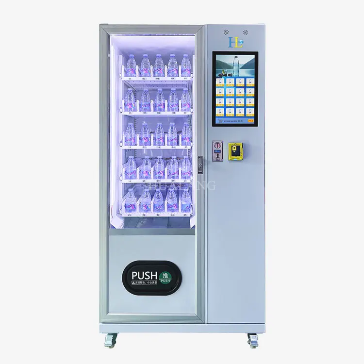 New Trend Soda Snack Vending Machine Maquinas Expendedoras Drink Vending Machine With Refrigerator