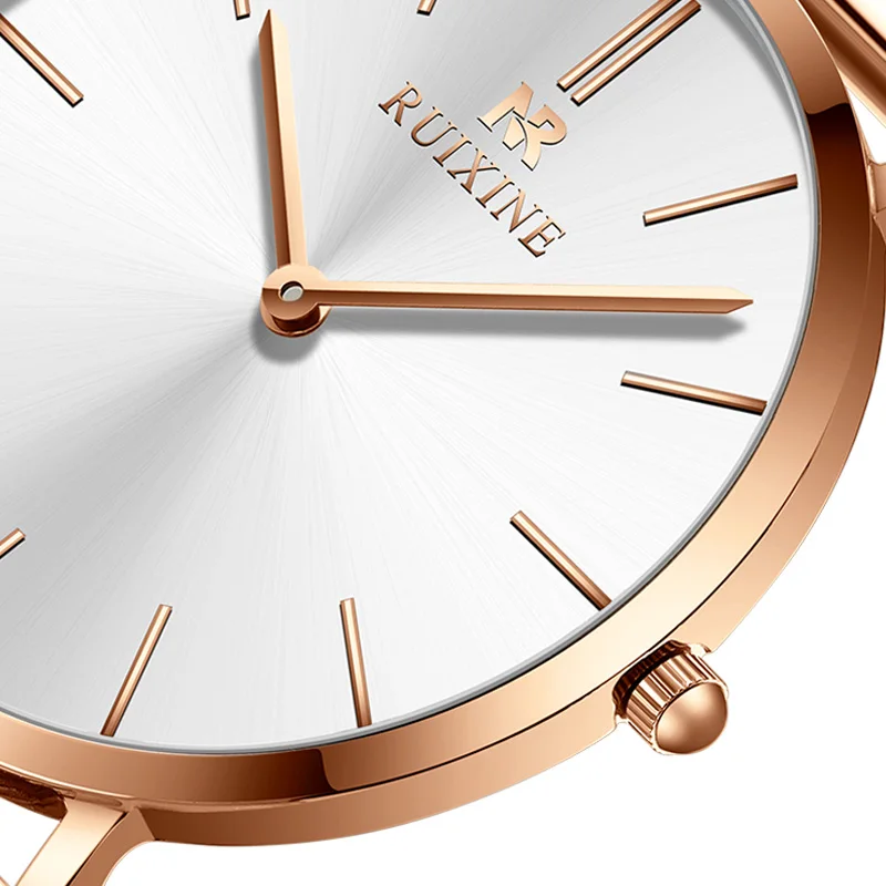 China factory price Strap changeable Lady Wrist Waterproof Man Vogue Steel Luxury Simple Quartz Watch