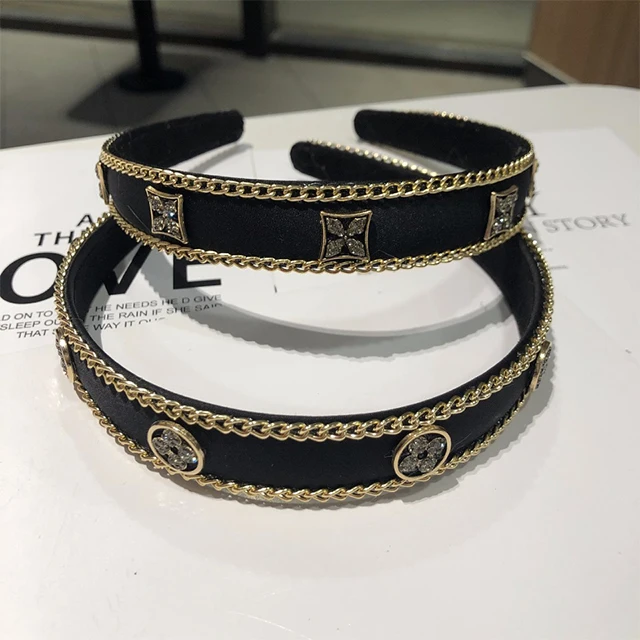 CYX778 Wholesale Headband Luxury For Women Rhinestone Headband Designer Headbands Famous Brands