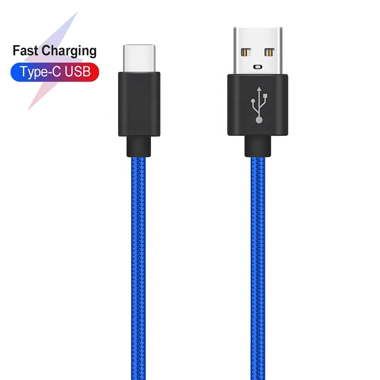 Customized Logo 4ft USB C Samsung Galaxy S8 Charger Type C 3A Fast Charging Cord Usb Charging Cable