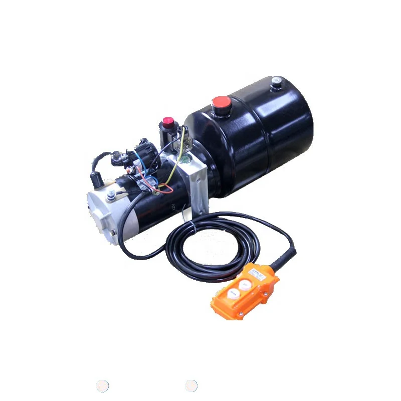 Самосвальный прицеп блок питания 12 в 1.5 кВт/2kw масляный бак 12l/20l/16l Hydrolic насос гидравлический мощностной модуль 20mpa