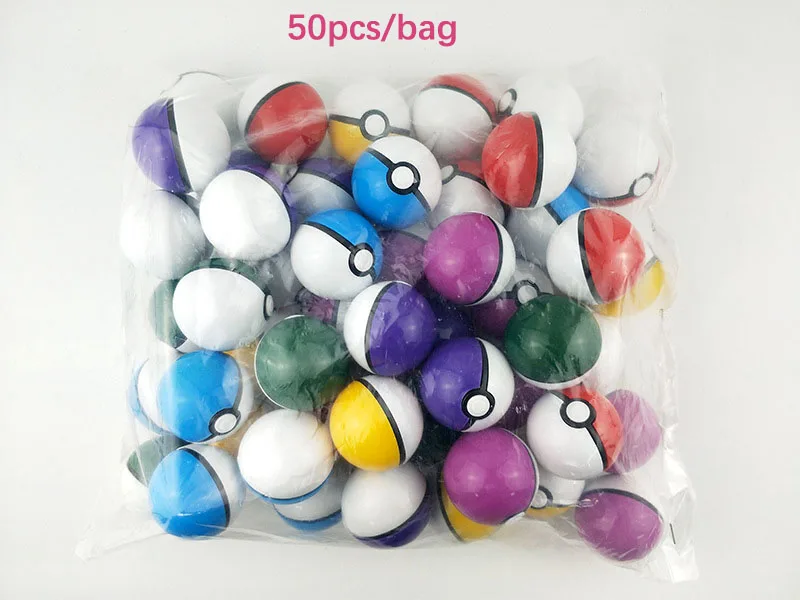 Wholesale Anime Figure Capsule Gashapon Toys 5Cm Plastic Poke Mon Small Animal Blind Box Dolls Ball With Card