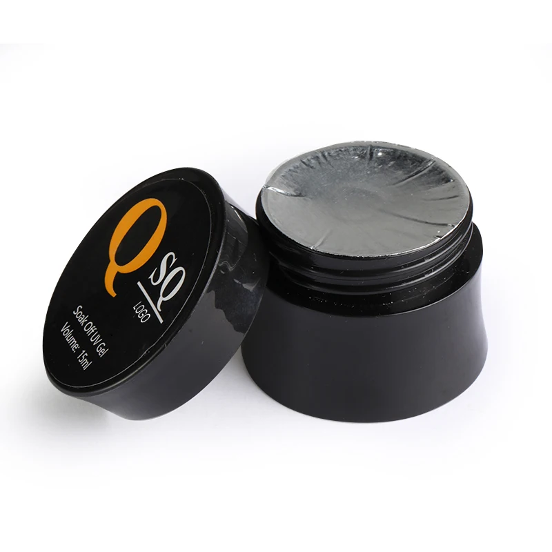 Soak off  buildering nail extension uv gel lacquer acrylic gel 15 color private labeling gel