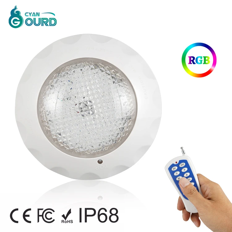 18 Вт Ac подводный Rgb 12 В Ip68 Ce Rohs Wifi лампы для бассейна светодиодные фонари