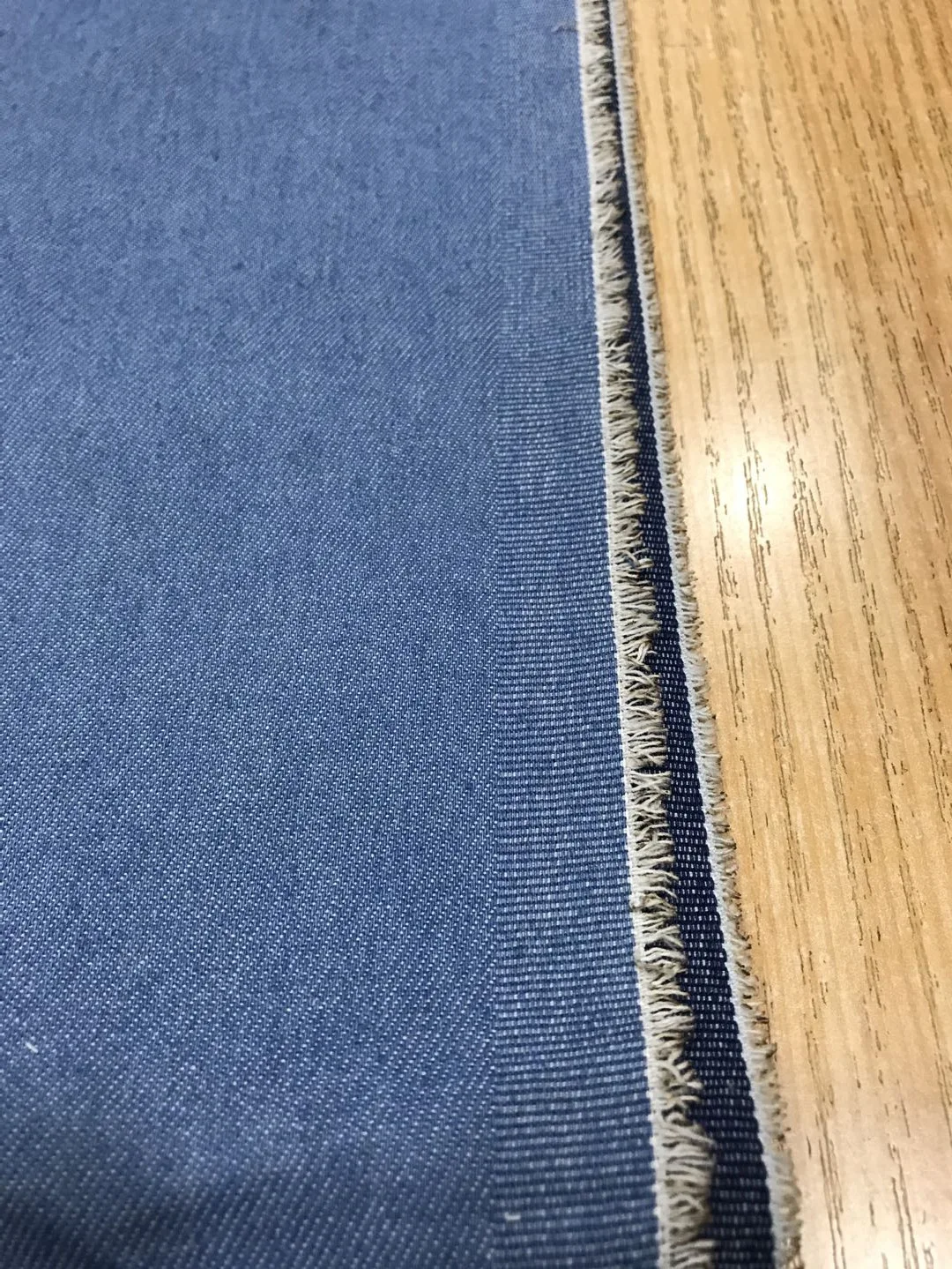100% Cotton Twill Jeanet 40/2 Combed Cotton Denim Fabric 7oz Cotton Textile Jean Fabric