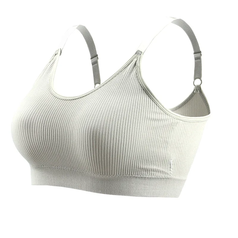 Горячая распродажа! Нить удобные бесшовные без стального кольца высокие эластичные дышащие майки майка для леди