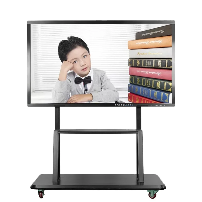 75 inch school teaching 4K touch screen all in one smart interactive whiteboard