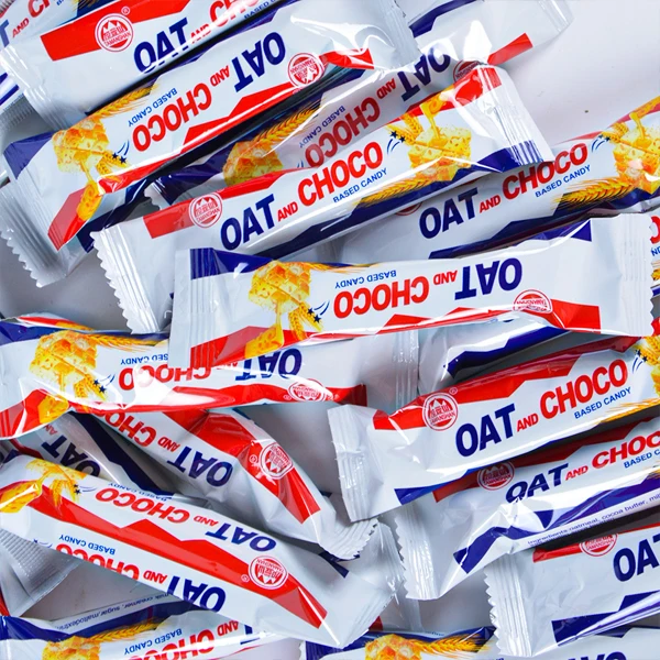 Wholesale Oat Chocolate Choco Cube Compress Hard Candy