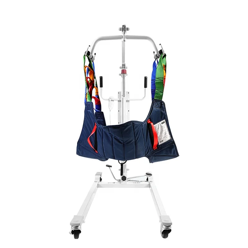 KSM-210 Foldable electric patient transfer lift nursing aids portable electric transfer patient lift control Iron or aluminum