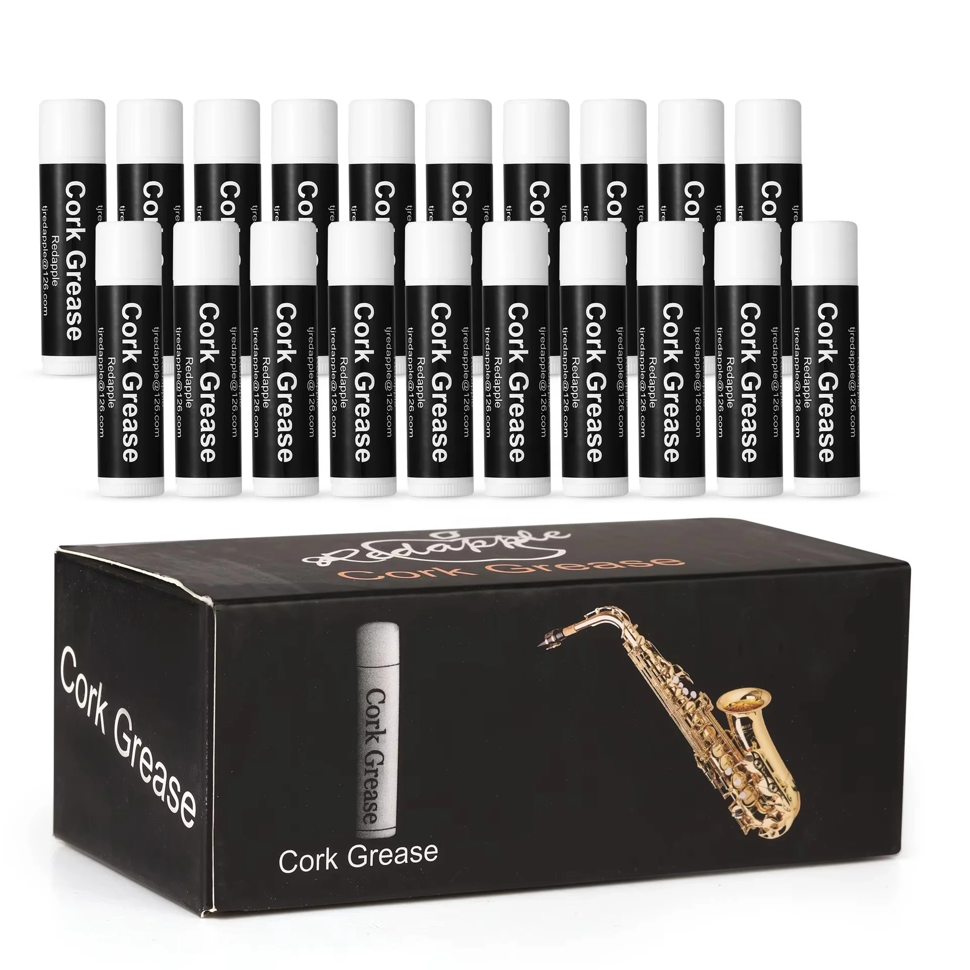 wholesale saxophone flute cork grease clarinet instruments brass trumpet slide valve lubricating cork grease