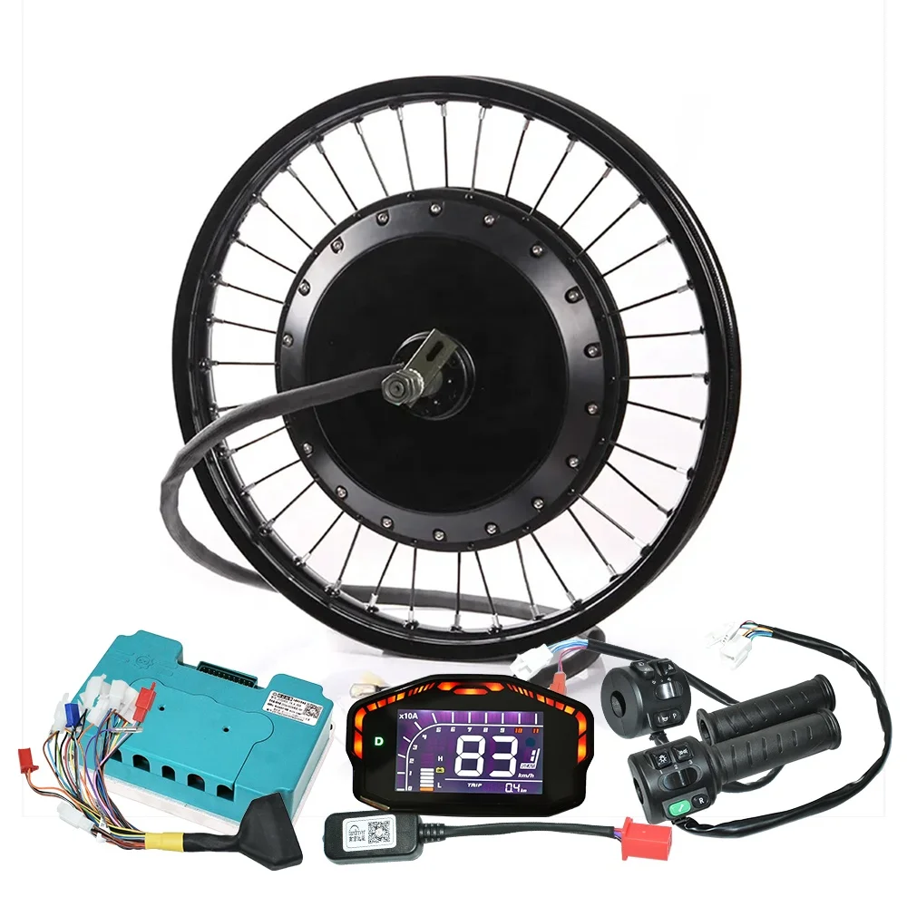 72v 8000w qs 273 electric bike hub motor racing cruiser atv hub motor kit off road 8kw motorbike e-bike kit