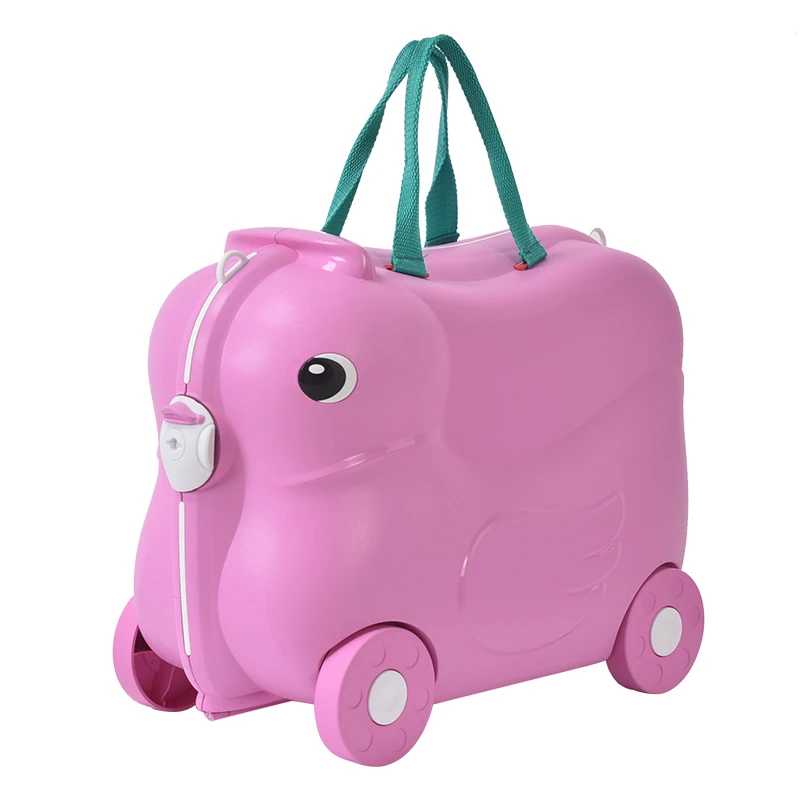 Children School Suitcase PP High Quality Fashion Ride on Travel 19 inch kids luggage Cute Unisex Trolley School Bag