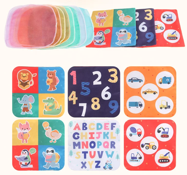 Newborn Toddlers Sensory Toys Magic Tissue Box for 1 Year Old Boys Girls Early Learning Toys Baby Gifts