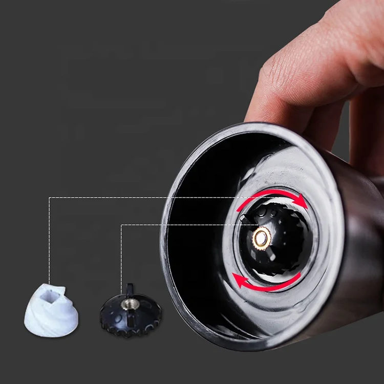 New Mechanical 150ml Manual Pepper Grinder Customized 180ml Stainless Steel Pepper Mill Kits