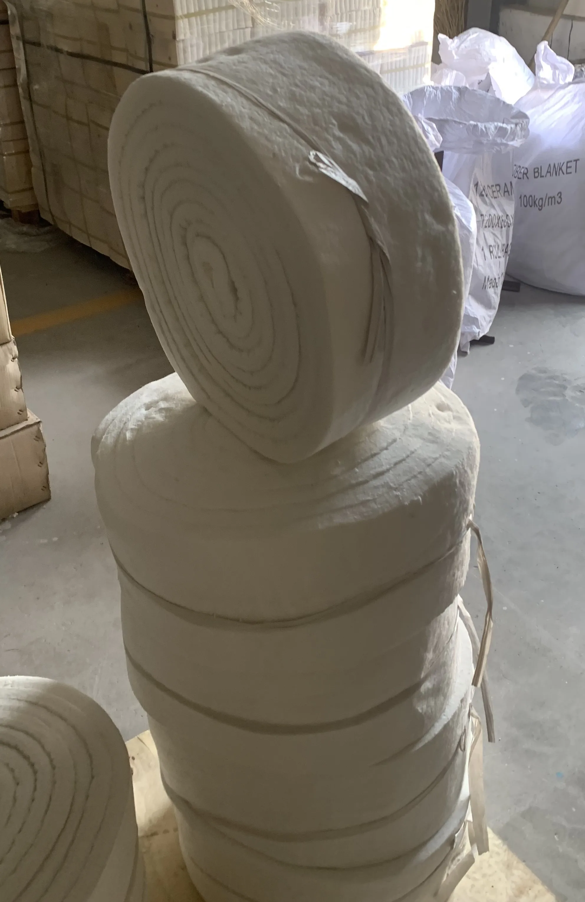
DAYAWOOL 1260 7320X610X25mm 128kg/m3 8P BOX PACKAGING INSULATION CERAMIC FIBER BLANKET for boiler insulation 