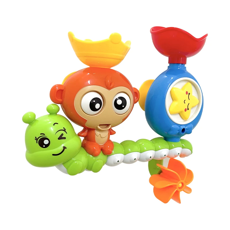 Simple Educational Bath Toys For Toddlers Bathroom Wall Bathtub Shower Toy Set Strong Sucker Bathtime Toys