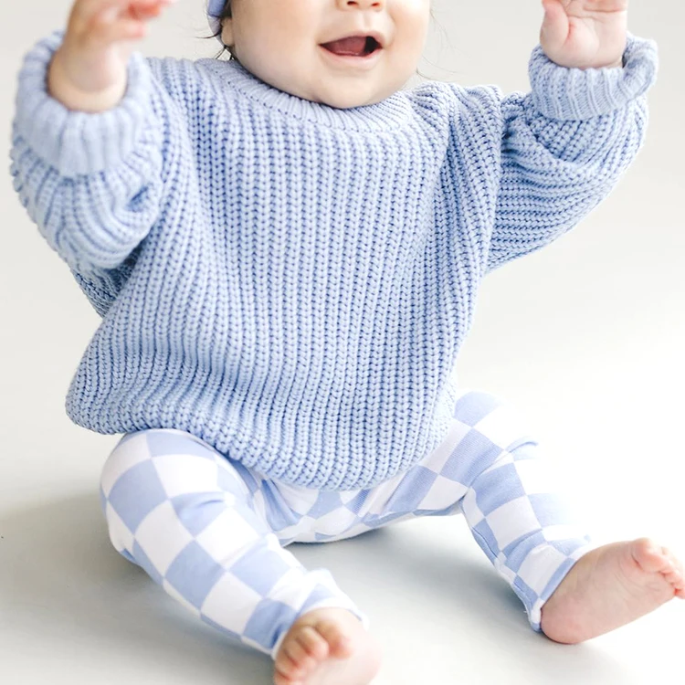 100% хлопковый вязаный пуловер