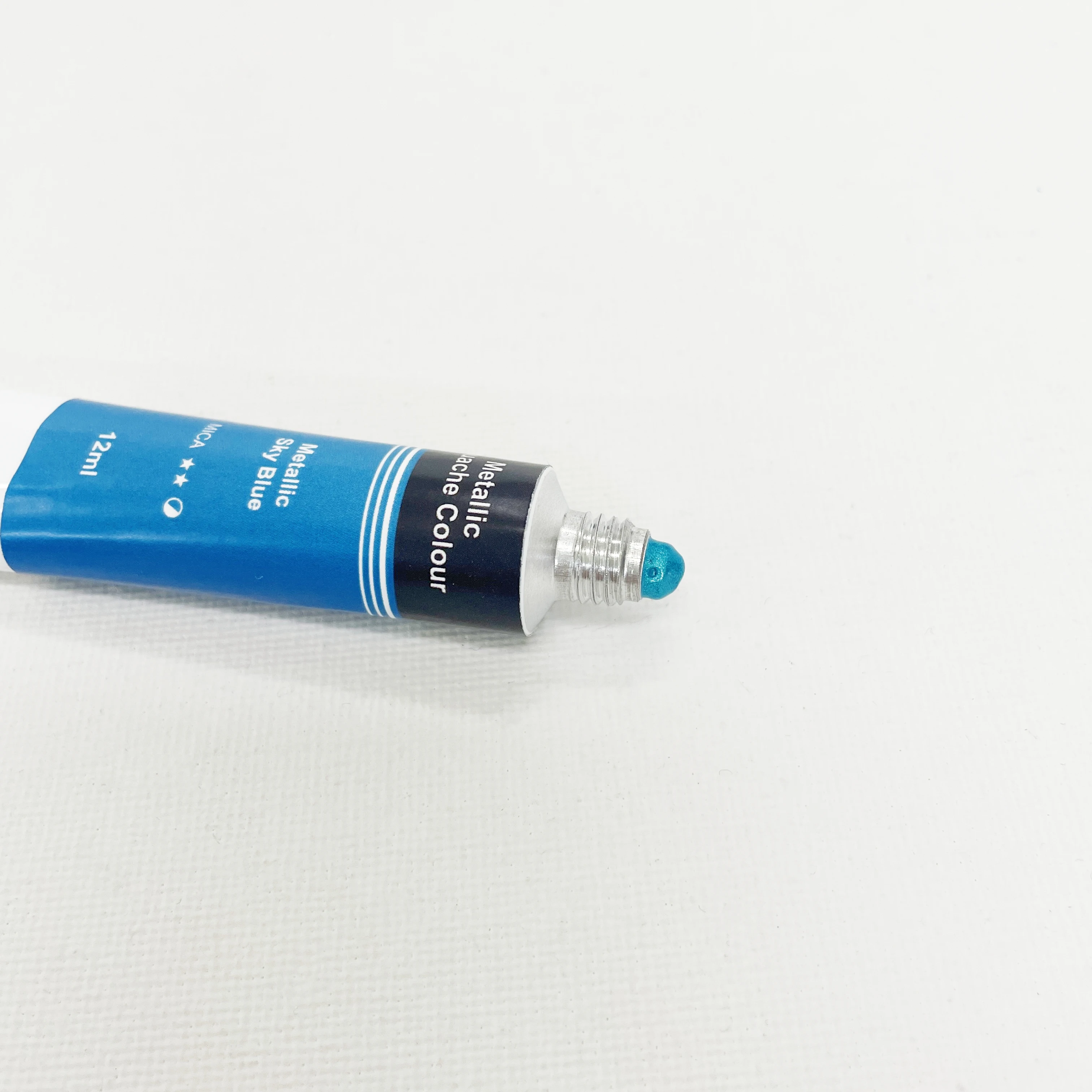 Rich Pigment Non-Toxic 24 Colors 12ml Metallic Gouache Paint Set Professional For Paper For Artist