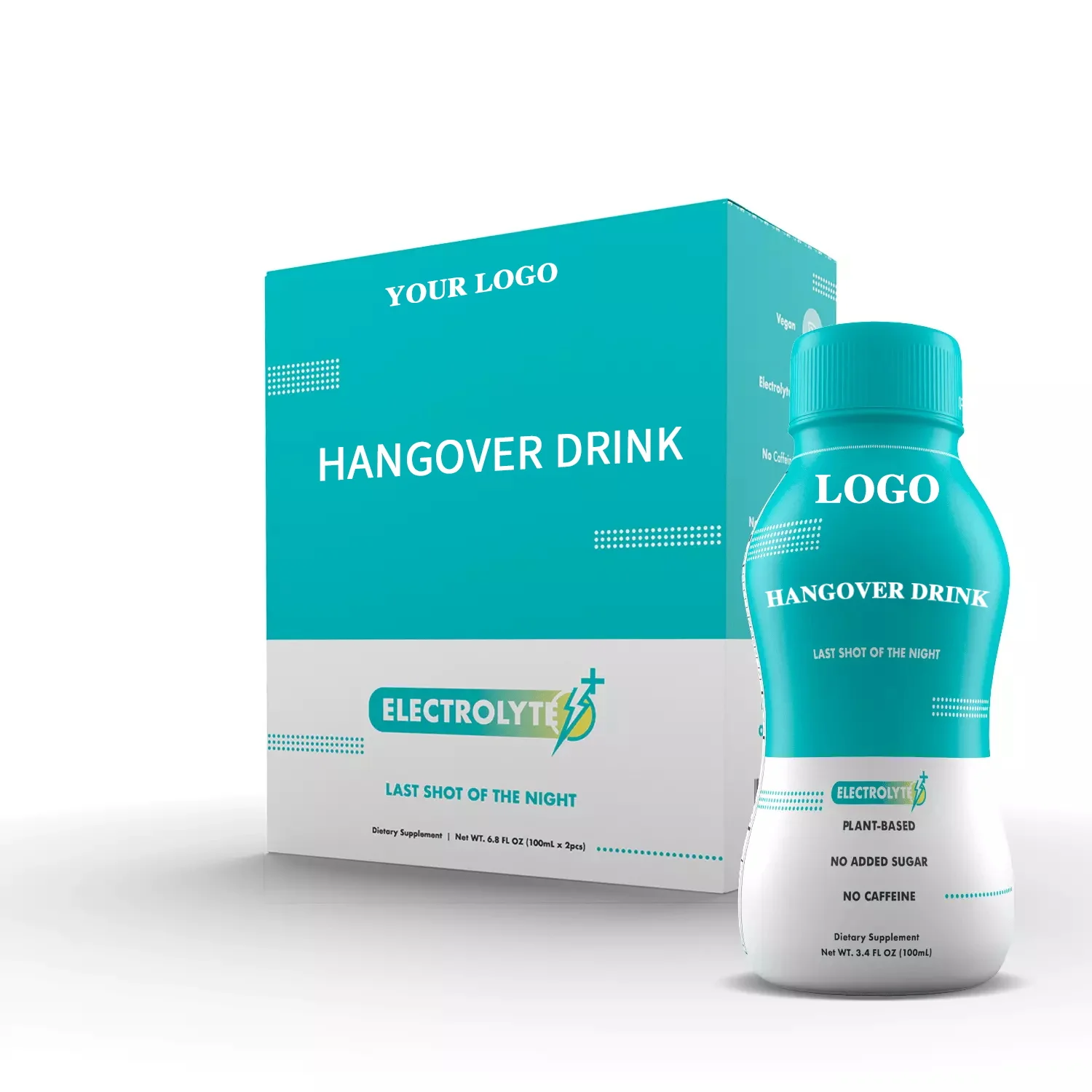 Private Label Zero Fat Anti-alcohol Liver Detox Hangover Drink Immune Support Providing Energy Hangover Oral Liquid Drink
