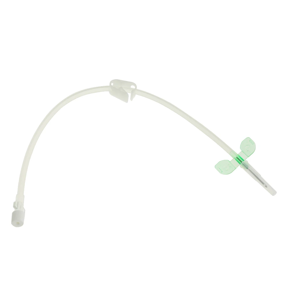 
Disposable Hemodialysis Dialysis 15G 16G 17G AV Fistula Needle Fixed type Fistula Needle 