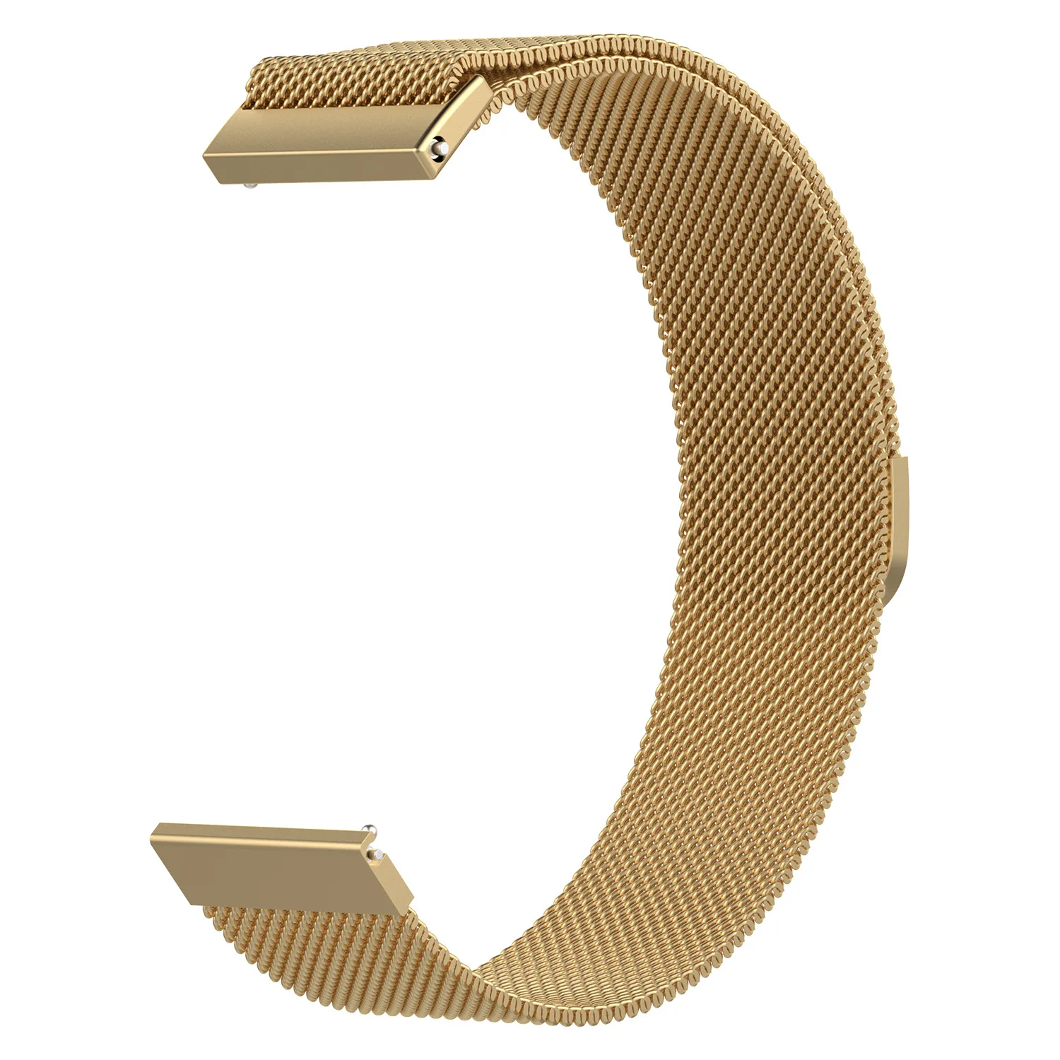 Qiman Milanese Stainless Steel Loop Watch band Strap for Huawei Honor Magic Watch Dream GT GT2 2 SE GS Pro 42mm 46mm