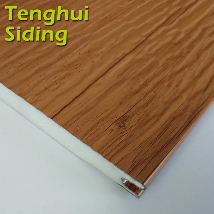 Tenghui Siding Construction Materials Metal Siding Decorative Outdoor Wall Sandwich Panels For Prefab House
