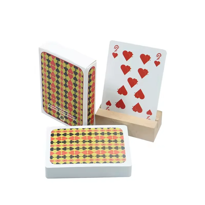 High Quality Best Price Printing Playing Cards Deck Classic Blue/Black Core Poker Cards With Custom Design