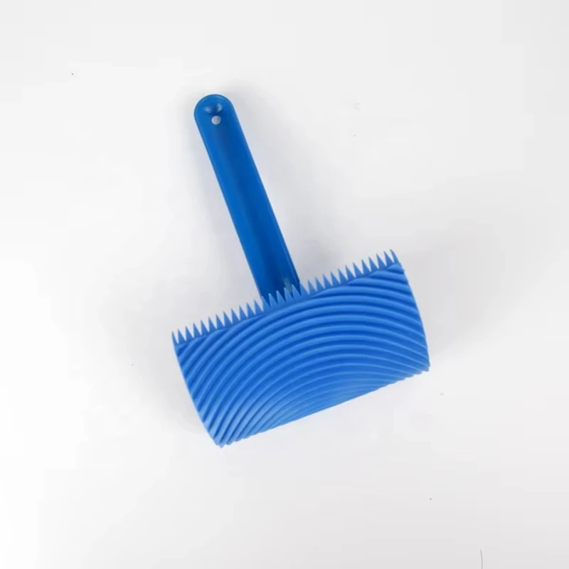 Wood grain puller hand painting cement paint wire-drawing paint tool straight grain puller
