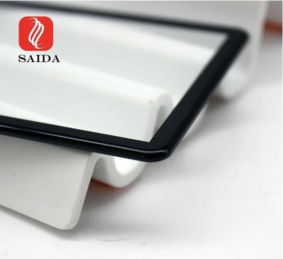 OEM AR/AF/AG Coating Electronic Touch Screen Panel Glass Tempered Flat Glass with Silk Printing