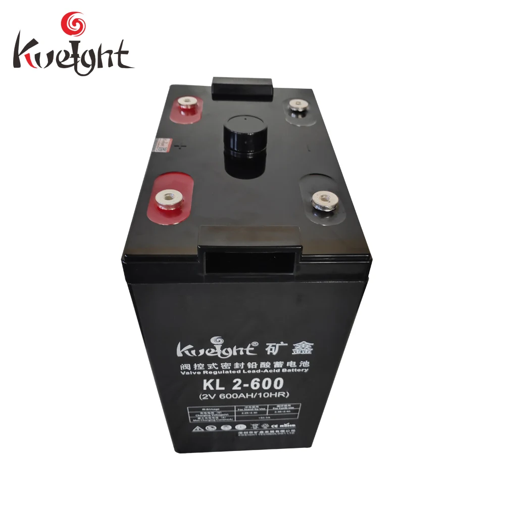 Factory Long Life 2V 600AH Solar Battery AGM Lead Acid Batteries