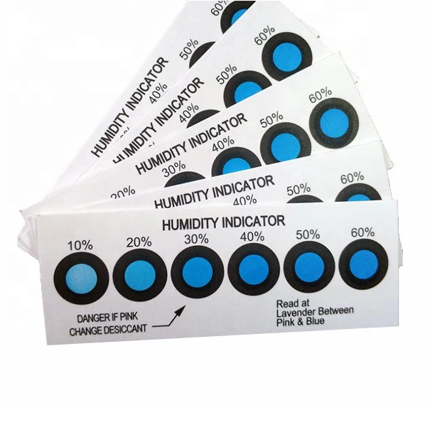 humidity indicator plug desiccant and humidity indicators msl humidity indicator card