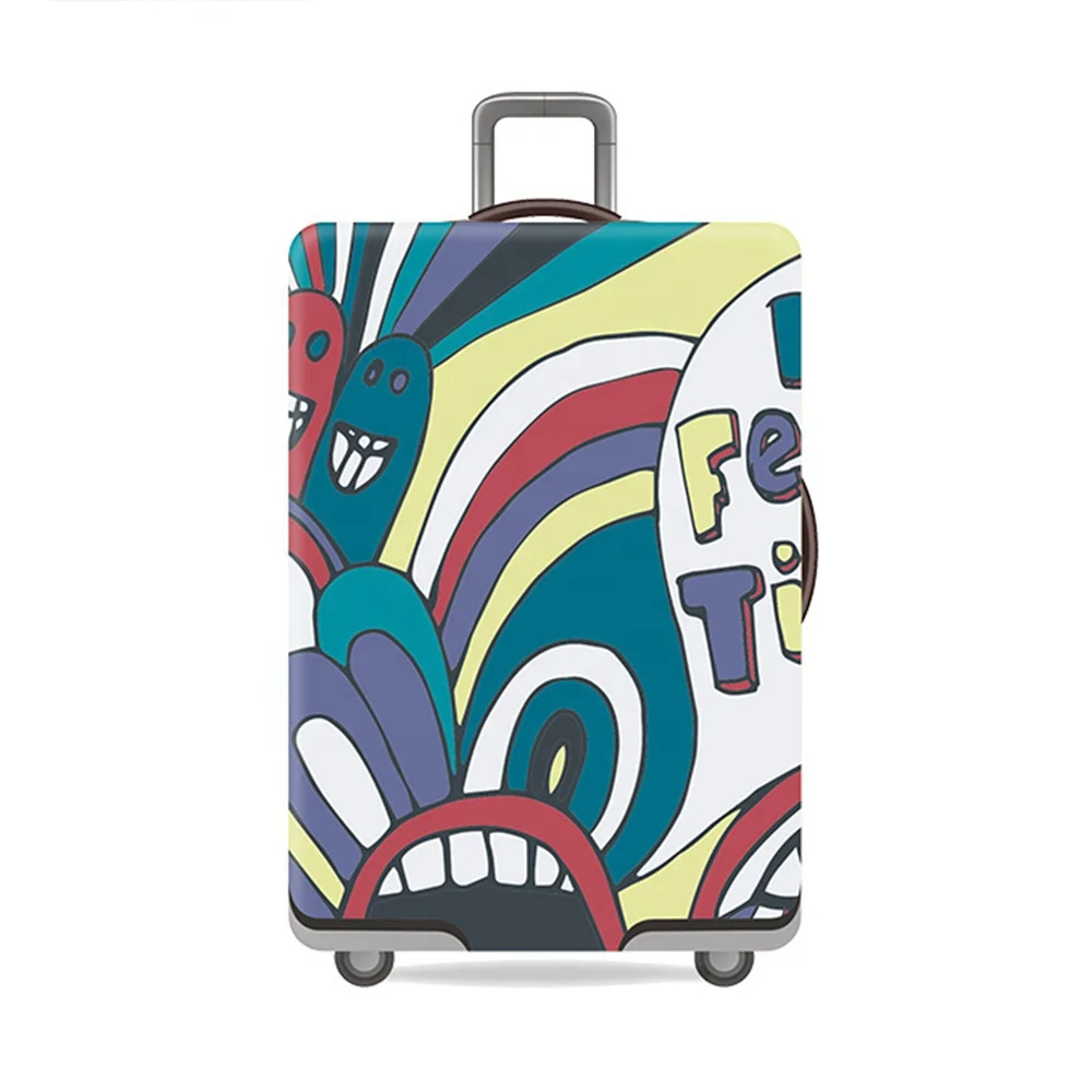 bag accessories wholesale suitcase protector elastic thick travel thick and stretchy luggage cover