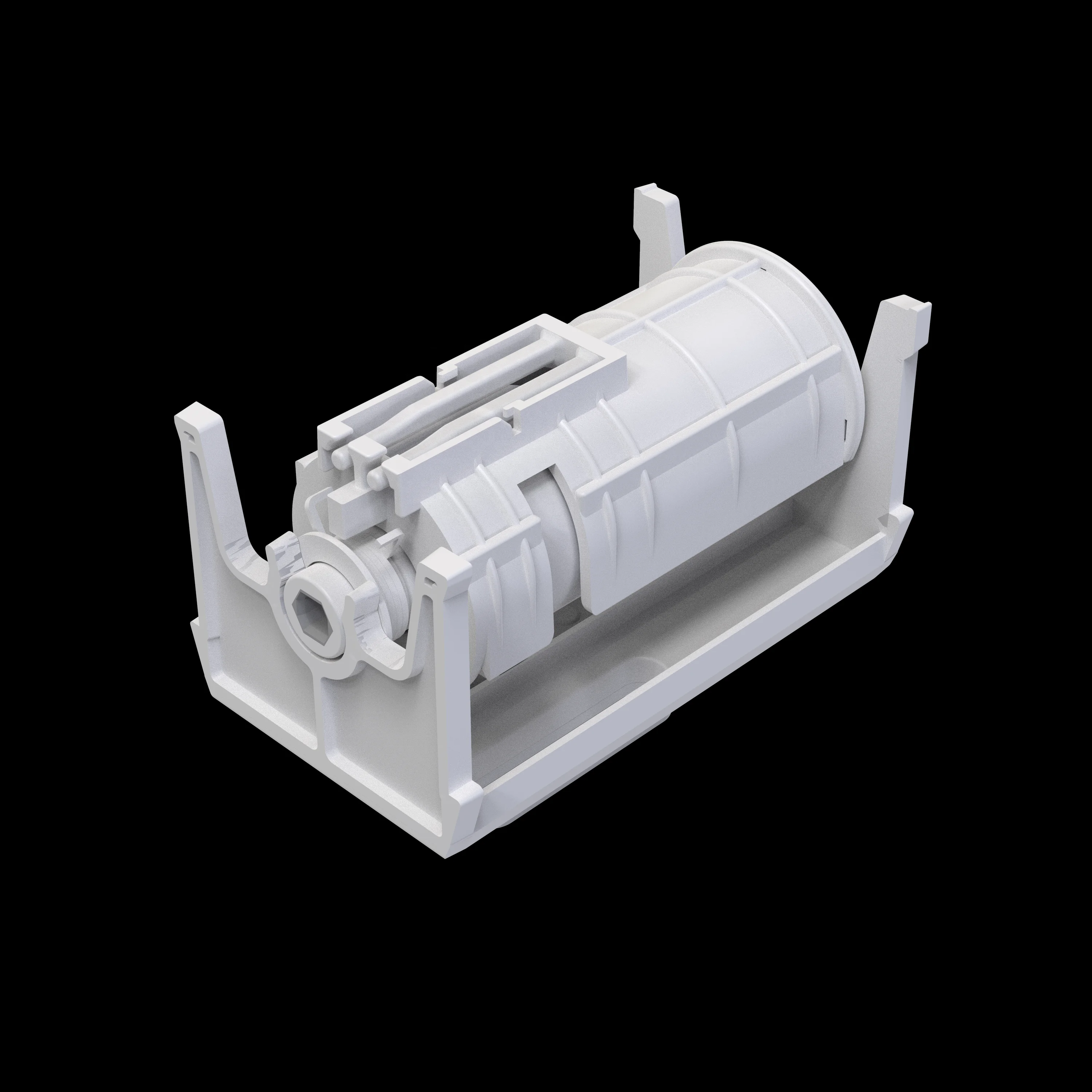 High quality curtain poles curtain accessories manual control tape roll for 50mm Venetian blind shade components