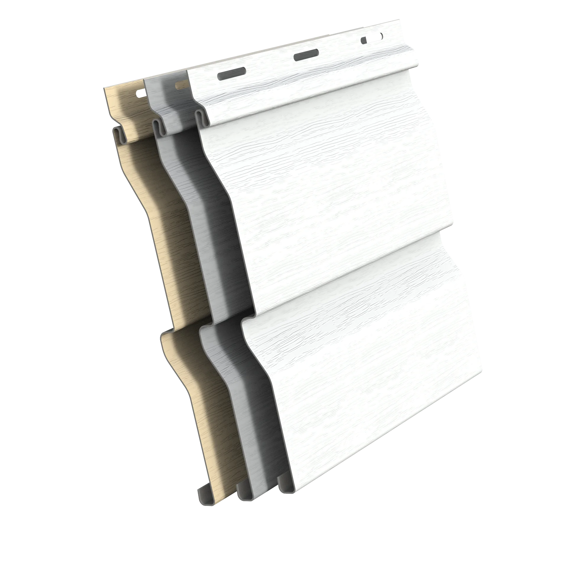 High Quality Waterproof Customized Color Orange Overstock Vinyl Siding Prices