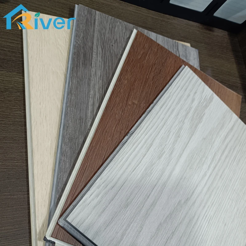 Waterproof fireproof spc vinyl flooring with ixpe eva cork