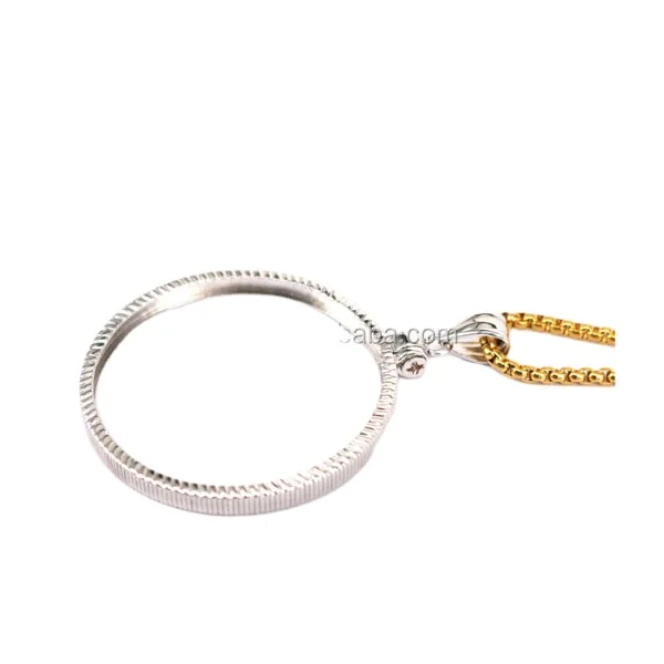 Fashion Jewelry Coin Bezel Pendant,Coin Holder Pendant,Bezel Set Pendant