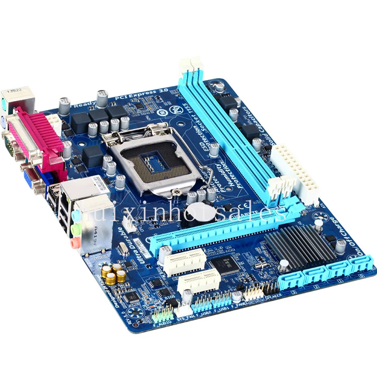 New GIGABYTE  for Intel H61M-DS2 Motherboard Intel LGA1155 Intel H61 mATX Motherboard (GA-H61M-DS2) 3 years warranty