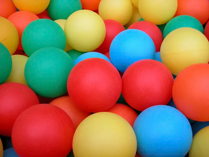 XZ OEM ODM plastic elastic kids pe toy ocean pit balls pool toys