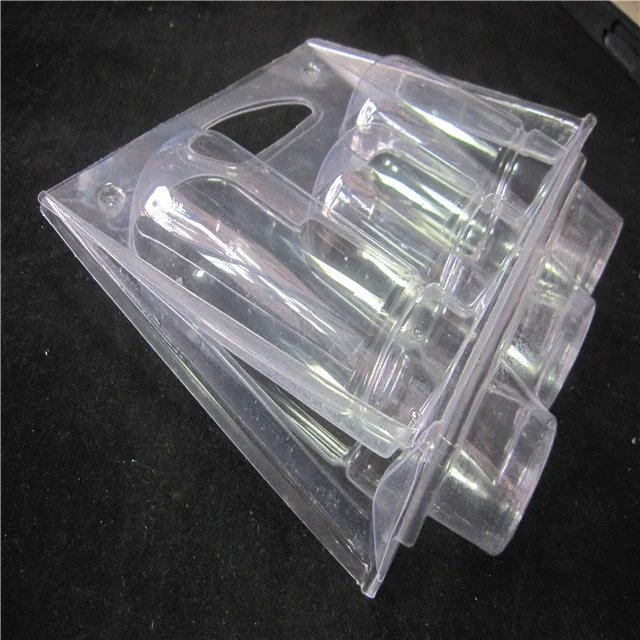 Transparent PVC clamshell cactus plastic blister packaging