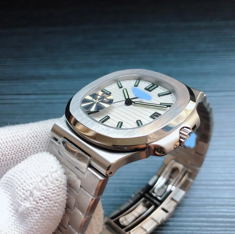 
THREE COLOR PF factory patek Nautilus 5711 models blue&gray an white dial noob pp watch noob V9 324 movement 
