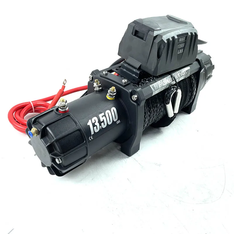 DAO Fast Speed 13500lbs Auto Cale Pulling Winch with Winch 12000lbs Manual