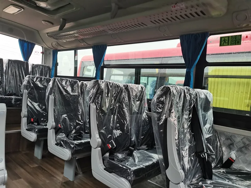 Dongfeng EQ6608LT6D New Fuel Road Bus/Luxury Coaster bus/Passenger mini buses of 19 Seats