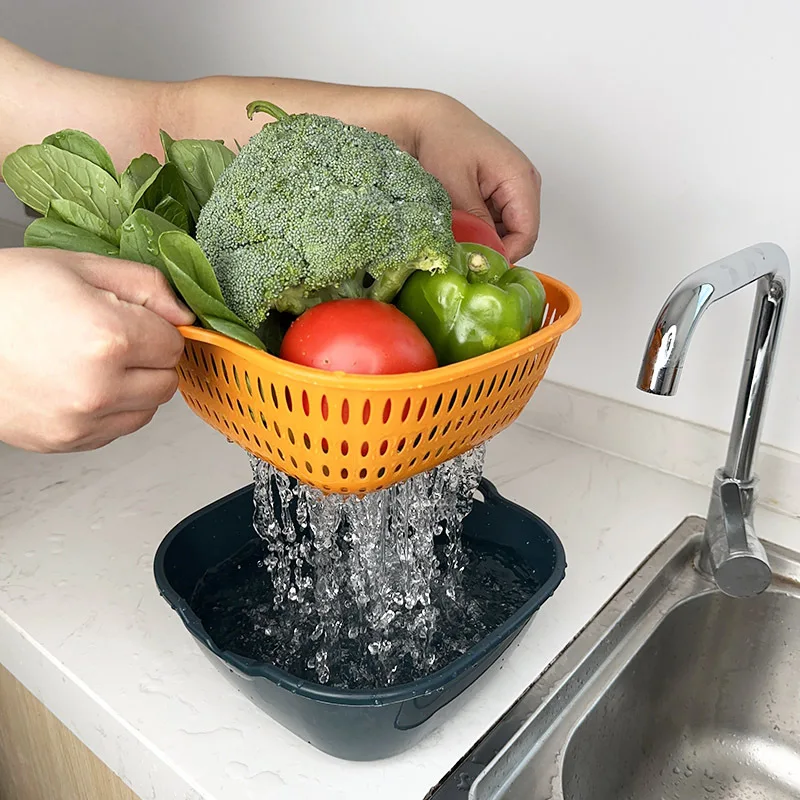 Easy Water Supply System, Lock & Rotary Handle with Lid, Dried Vegetables and Other Vegetable Kitchen