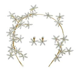 Свадебные аксессуары для волос в пляжном стиле ручной работы с милыми звездами, снежинками, морскими звездами и жемчужинами