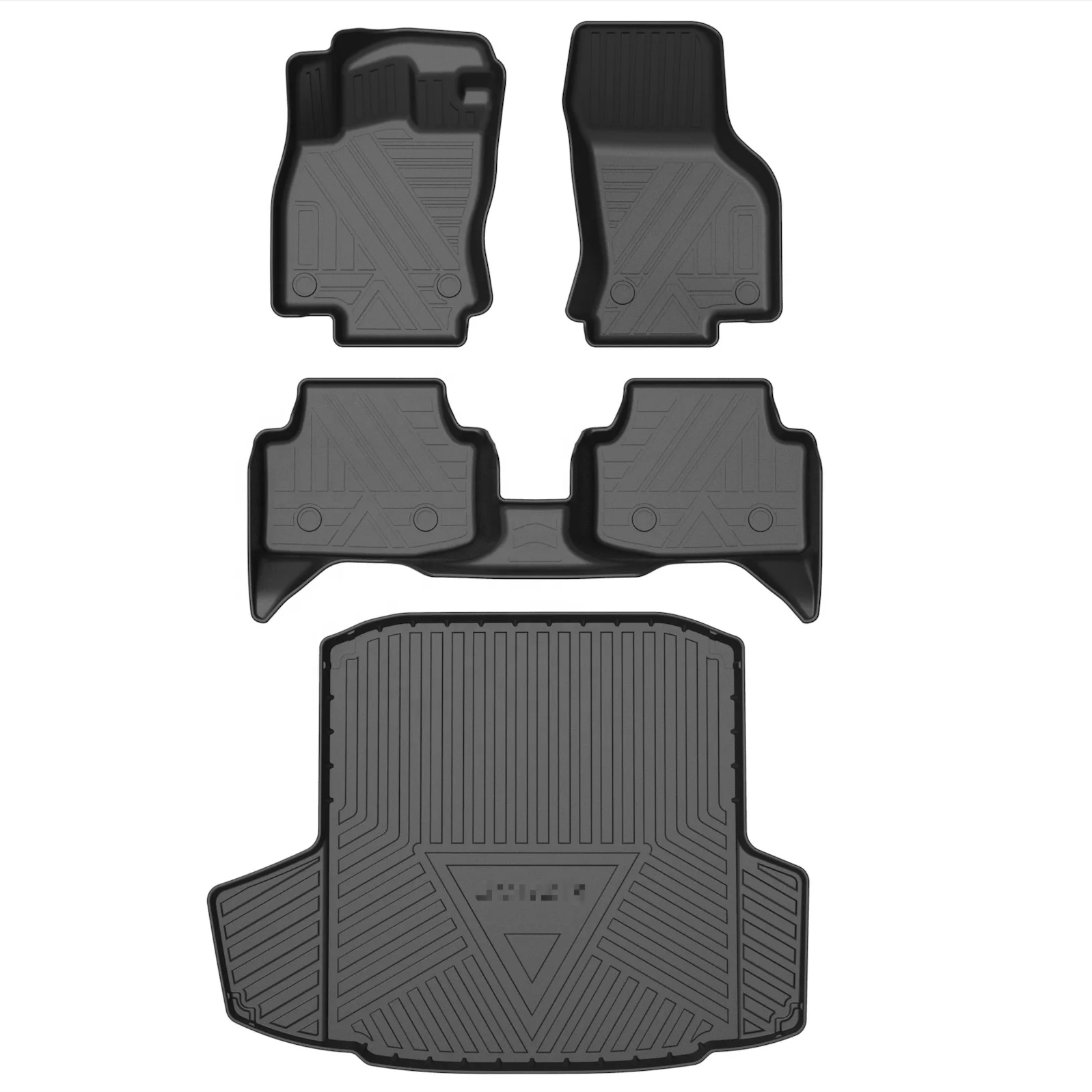 3D all-weather TPE TPO waterproof car floor liner carpets mats for Skoda OCTAVIA