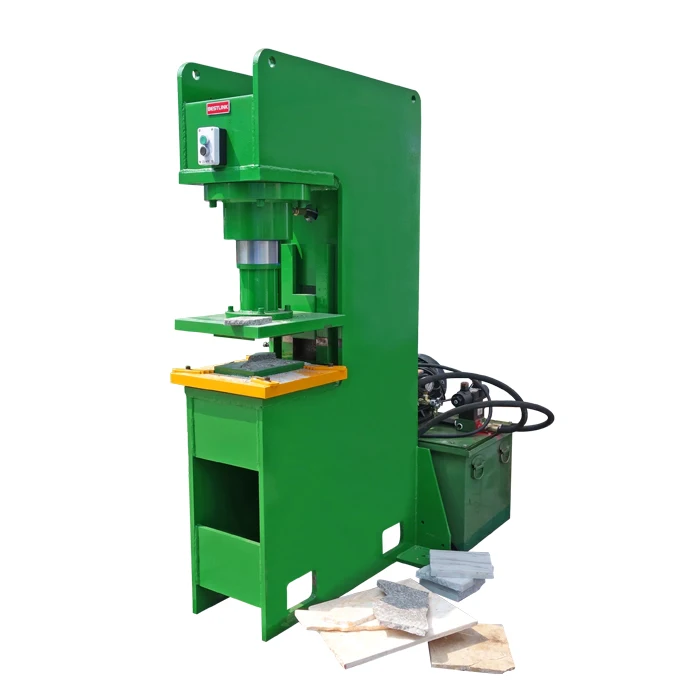 Natural Paving Stone Making Stamping Pierre Machine